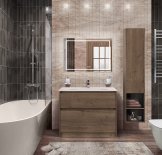 Мебель для ванной комнаты напольная BELBAGNO KRAFT-600, 800, 1000