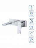 Встраиваемый смеситель для раковины BelBagno ARDENTE-BLVM-CRM-W0