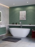 Ванна из искусственного камня Solid Surface BelBagno BB-ETNA-170-80-58-SSB