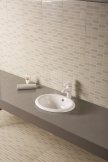 Раковина керамическая встраиваемая сверху BelBagno BB091