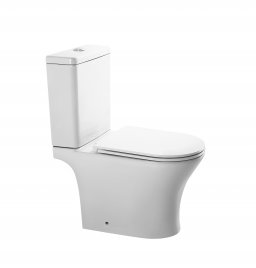 Унитаз-компакт безободковый со смывом TORNADO BelBagno ACQUA-TOR