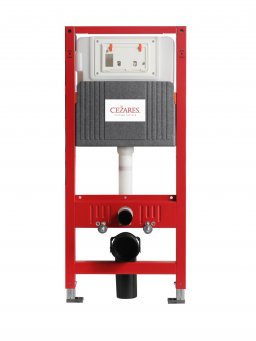 Инсталляция для подвесного унитаза CEZARES CZR-316-M, для механической кнопки LUX