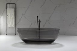 Ванна из полиэфирной смолы CEZARES CZR-RELAX-170-80-56-GM-PFB