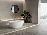 Ванна из искусственного камня Solid Surface CEZARES STYLUS-CENTRAL