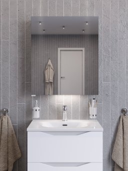 Зеркальный шкаф BelBagno  SPC-1A-DL-BL