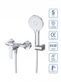 Смеситель для душа BelBagno AURORA-ESDM-CRM