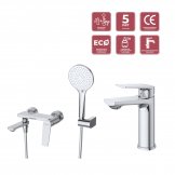 Комплект смесителей для ванной комнаты CEZARES COMFORT-VD/LS-01