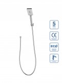 Ручной душ со шлангом и держателем BELBAGNO LUCE LUC-DFS