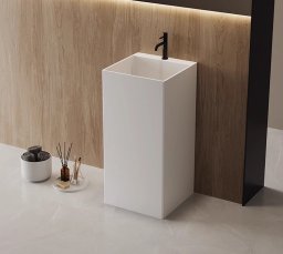 Напольная раковина из искусственного камня Solid Surface CEZARES CZR-SLIDER-LV-SS