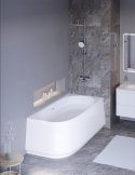Акриловая ванна угловая CEZARES CZR-LUX-CORNER-165-80-58