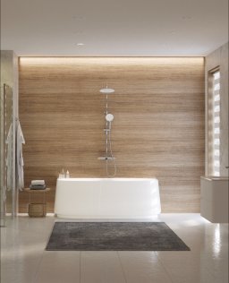 Акриловая ванна пристенная CEZARES CZR-LUX-WALL-170-80-58