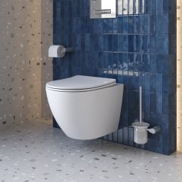 Унитаз подвесной безободковый с сиденьем и смывом TORNADO BelBagno SFERA-TOR