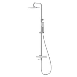 Душевая стойка со смесителем и изливом CEZARES SLIDER-CVD