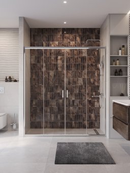 Душевая дверь в нишу BELBAGNO UNIQUE-BF-2