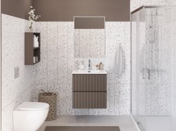 Мебель для ванной комнаты BELBAGNO UNO-MINI 500-600 